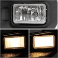 Kuafu Fog Light Pair Compatible With 2015-2017 Ford F-150 Front Bumper Driving Lamps W Bulbs Driver Side Passenger Replacement