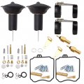 Anxingo Carburetor Repair Kit Replacement For Yamaha V-star 650 Xv Custom Xvs650a Classic 1998-2016 650at Silverado Xvs650