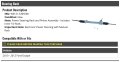 Power Steering Rack And Pinion Assembly With Inner Tie Rods For 2010-2012 Ford Escape