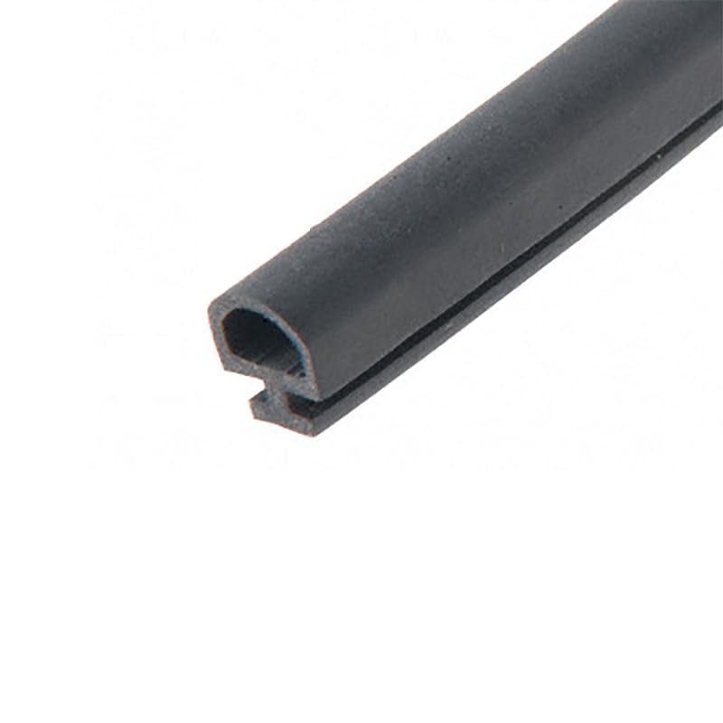 Black Slide In Bulb Type Gasket Weatherstripping For Commercial And Residential Glazing Applications 70 Durometer Epdm Rubber