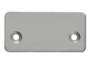Hansen 2xdecca Clear Anodized 200x Series Pre Treated Decorative End Cap For Top Rail Countersunk Screws