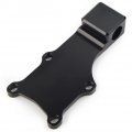 Lirun Black Engine Guard Bracket Fixed Fastening Aluminum Plate For Honda Msx125 Grom 13-15 Msx125sf 16-19