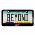 Ipick Image 3d Night Glow Luminescent Logo On Black Metal License Plate Frame For Ford Focus St