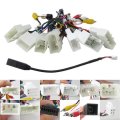 Car Stereo Radio Power Harness Cable Replacement For Toyota Adapter With Canbus 16pin Socket