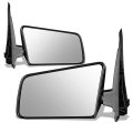 Gm1320128 Gm1321128 Pair Oe Style Manual Side View Door Mirror For Bravada Sonoma 91-94 