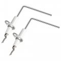 Romalon Sen01114 Sen0491 Flame Sensor Replacement Part Fit For Tra-ne Gas Furnace B340888-1 2-pack 