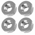 Caltric 4x Rear Wheel Axle Sprocket Nut Compatible With Honda Fourtrax 250 Trx250r 2x4 1986 1987 1988 1989