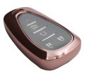 Glossy Pink Key Fob Cover Case Protector For Chevrolet Chevy Malibu Camaro Trax Traverse Sonic Cruze Volt Equinox Trailblazer 