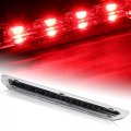Eparts Black Clear Lens Center Roof High Mount Led 3rd Third Tail Brake Stop Light For 2013 2018 Ford Escape 