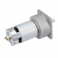 Uxcell 24v Dc 150 Rpm Gear Motor High Torque Electric Reduction Gearbox Centric Output Shaft