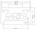 Fender Eliminator Kit Tidy Tail Low Profile Tucked For Yamaha Yzf R7 2022-2025