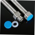 Abaodam 4 Pcs Bellows Stainless Steel Water Heater Hose Pipe Corrugated 1 2 Moonshine Faucet Connector Gas Kit Supplies