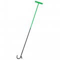 Autoswpozo 5th Wheel Pin Puller 42 Solid Steel Chrome Plated Hook Heavy Duty W Hook 1 Pack Green Black 