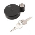 Fuel Tank Fill Locking Cap For Chevy Silverado 1500 2019 2020 2021 2022 2023 2024 Black Plastic Regular Type 0 71 In Depth 