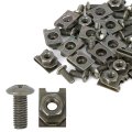 20 Sets 5x12mm U Clip Phillips Screw Assortment Car Clips Fasteners With Screws For Bumper Dash Door Panel Interior Army Green 