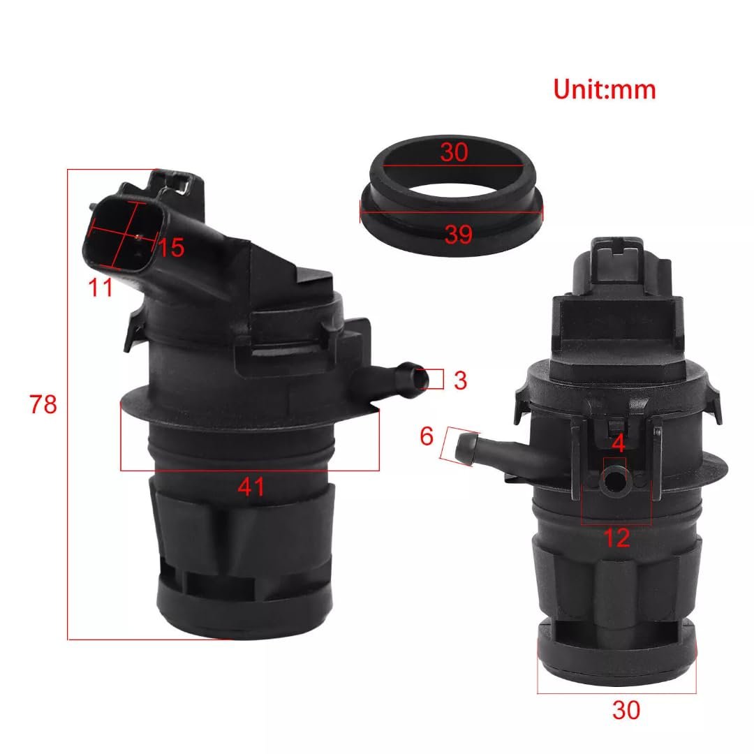 Latest Updated 85330-60190 85330-ae010 85330-60180 Windshield Washer Pump For Lexus Es300h Front 2013-2014