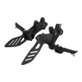 Tcmt Front Footrest Footpegs Bracket Fit For Suzuki Gsxr600 Gsxr750 2006-2010 Sand Black 