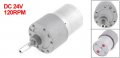 Uxcell 24vdc 120rpm 2 Terminals Speed Reducer Electric Geared Motor