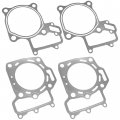 Caltric Cylinder Head And Base Gasket Compatible With Kawasaki Prairie 700 Kvf700 2004 2005 2006