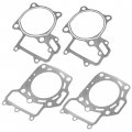 Caltric Cylinder Head And Base Gasket Compatible With Kawasaki Prairie 700 Kvf700 2004 2005 2006
