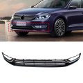 Front Bumper Lower Grille And Fog Light Cover Bezel Kit For Vw Passat 2012 2013 2014 2015 Black Replaces 5618536779b9
