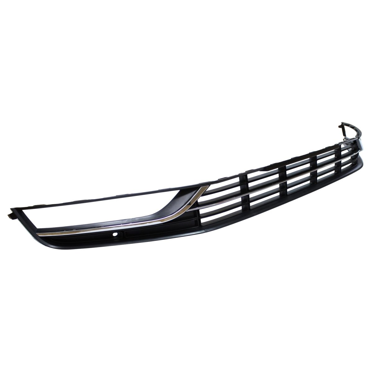 Front Bumper Lower Grille And Fog Light Cover Bezel Kit For Vw Passat 2012 2013 2014 2015 Black Replaces 5618536779b9