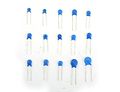 Xlx 300pcs 15values High Voltage Ceramic Disc Capacitor Assortment Kit 1kv 2kv And 3kv Capacitor Range 0 1nf 22nf 