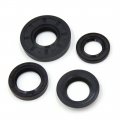 Uxcell Black Rubber Motorcycle Motorbike Scooter Engine Oil Seal Kit For Jog50