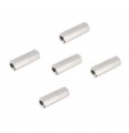 5 Piece M5 X 0 8 Pitch 20mm Length 304 Stainless Steel Metric Hex Coupling Nuts 8mm Width Polished Finish For Threaded Rods 
