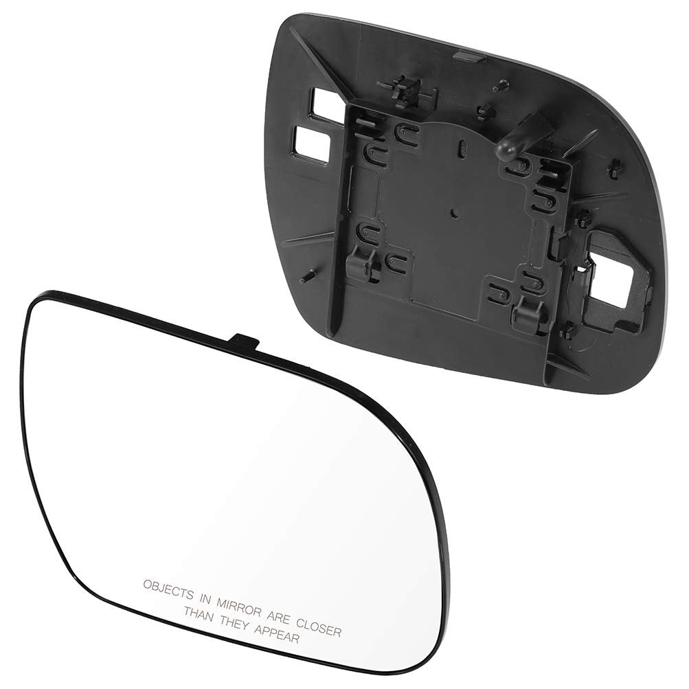 Driver And Passenger Side Replacement Mirror Glass Fit For 2011-2014 Toyota Sienna Non-heated