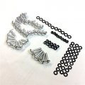 Xkh- Replacment Of Motorcycle Silver Round Fairing Bolts Kit For 2003-2007 Yzf-r6 2006-2010 Yzf R6s