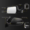 Dasbecan Side Rear View Mirror For 2018-2019 Chevy Chevrolet Traverse Power Heated Turn Signal Blind Spot Door Rearview Driver