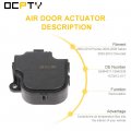 Ocpty Hvac Air Door Actuator Blend Control Fits 2003-2012 For Chevrolet 2003-2010 Pontiac 2003-2009 Saturn 52494371 15842338