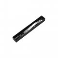 Uxcell Flush Bolt 6-inch Stainless Steel Security Door Guard Lever Action Latch Slide Lock 2 Pcs Black