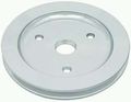 Racing Power Co R9480pol Co-packaged Polished Aluminum Sb Chevy V8 Single Groove Cran 