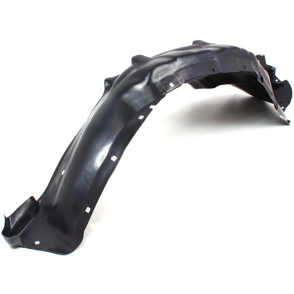 Front Passenger Side Fender Liner For Toyota Sequoia 2005 2006 2007 To1251121 538750c040 Black Plastic Standard Style