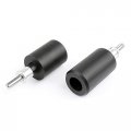 Topteng Motorcycle Anti Crash Frame Slider Moto Pair Sliders Protector Fits For Yamaha Fz6 Fazer 2004-2008