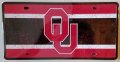 Oklahoma Sooners Vintage Style Deluxe Acrylic Laser License Plate Tag University Of 