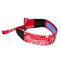 Radians Rcs107 Arctic Skull Cooling Headband Red Paisley 