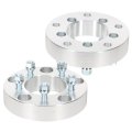 Aintier 2x 1 5 Inch 5 To 5x4 5 With 2 Studs Wheel Adapters 88mm Cb Fit For 1976-1993 Ramcharger
