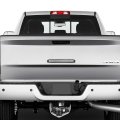 Auto Dynasty Chrome Housing Full Led Rear Center Tailgate Lamp Brake Light Compatible With 03-06 Dodge Ram Truck 2500 3500