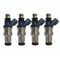 Set Of 4 Style Fuel Injectors 23250-75040 For 95-00 Toyota Tacoma 2 4l-l4 