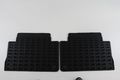 Genuine Audi Accessories 4l0061511041 Black Rubber Rear All Weather Floor Mat For Q7 Set Of 2 