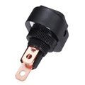 Esupport 12v 30a Car Auto Vehicle Green Led Light Push Button Rocker Toggle Switch On Off Spst 3 Pin Control Pack Of 5