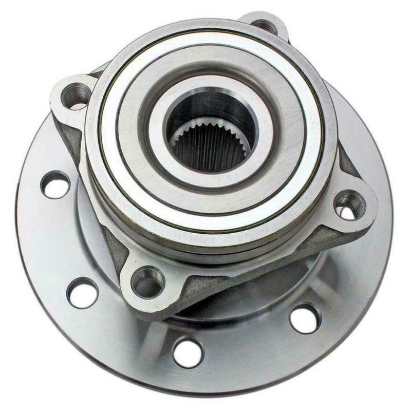 Motorbymotor 515070 Front Wheel Bearing And Hub Assembly With 8 Lugs Fits For 1994-1999 Dodge Ram 3500 -2pc Set