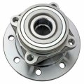 Motorbymotor 515070 Front Wheel Bearing And Hub Assembly With 8 Lugs Fits For 1994-1999 Dodge Ram 3500 -2pc Set 