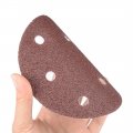 20pcs 5 Inch 6 Hole Hook And Loop Sanding Disc 40 Grit Flocking Sandpaper For Random Orbit Sander 