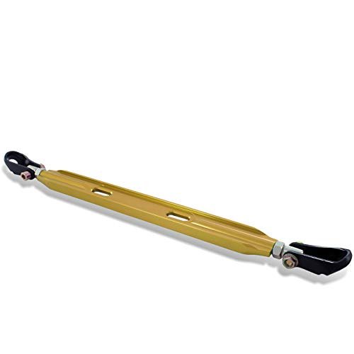 Eparts Gold T-6061 Aluminum Tower Rear Lower Brace Strut Bar Tie Arm For 1996-2000 Civic Ek3