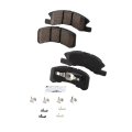 Front Ceramic Brake Pad Set For Mitsubishi Mirage 2014 To 2020 2 Wheel Replacement 4605b005 And 4605b530 