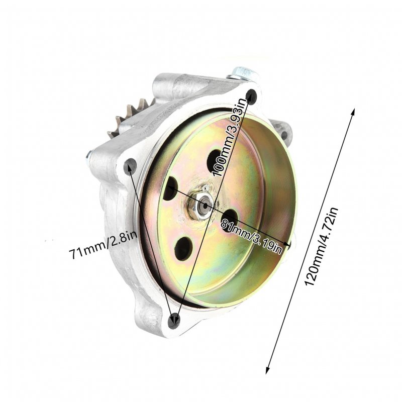 Gearbox Clutch Gear Reduction Transmission Box For 2-stroke Mini Atv 20t 43-49cc Engine